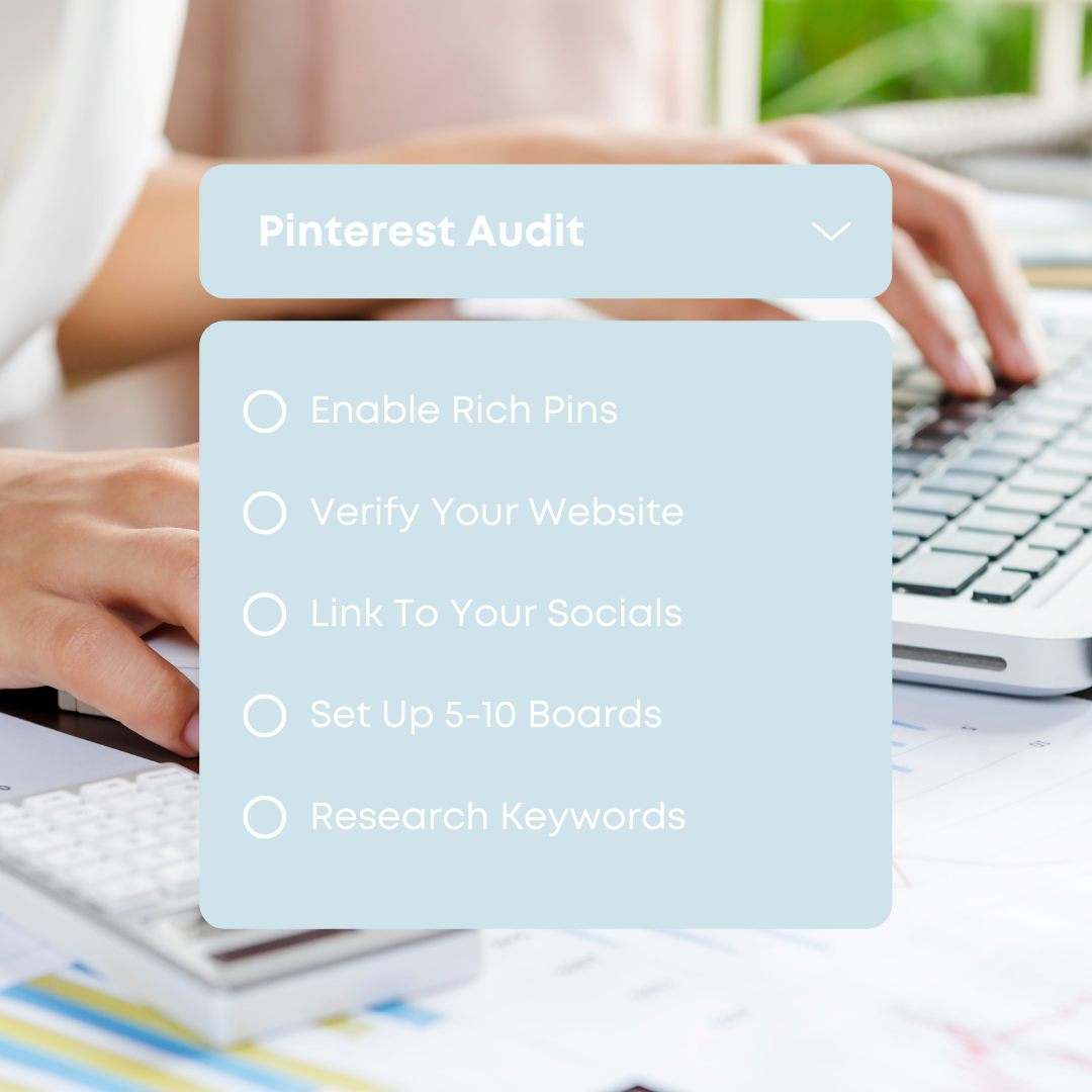 How to conduct a Pinterest audit for your business.