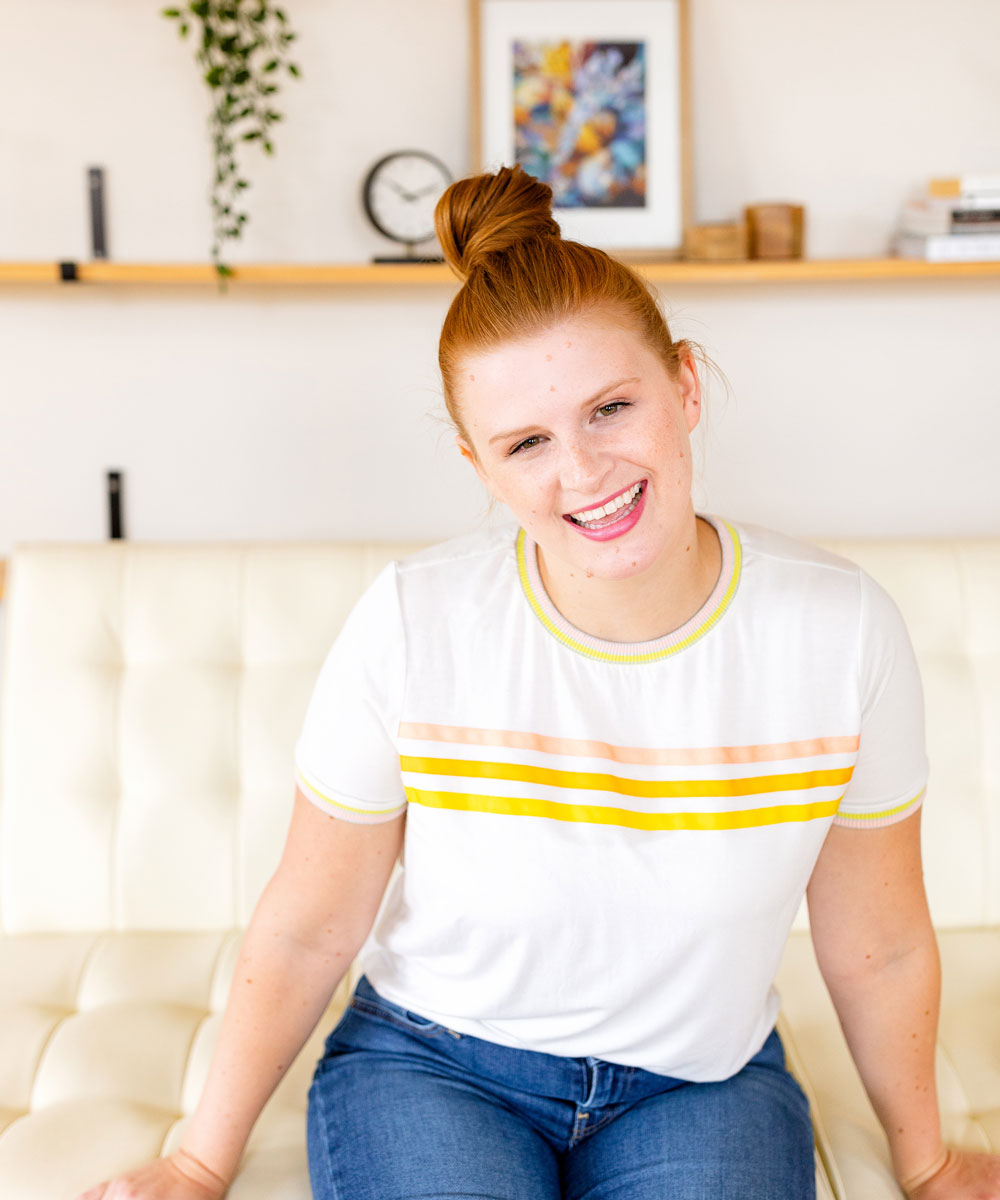 freelancer graphic designer Courtney